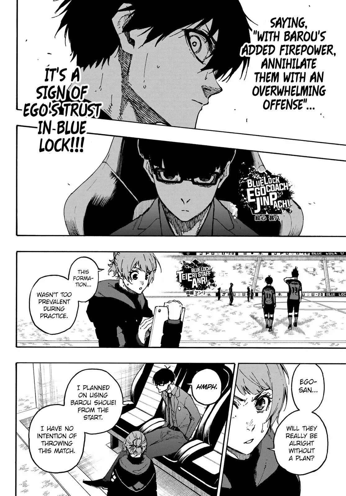 Blue Lock Chapter 132 - Page 4 in English