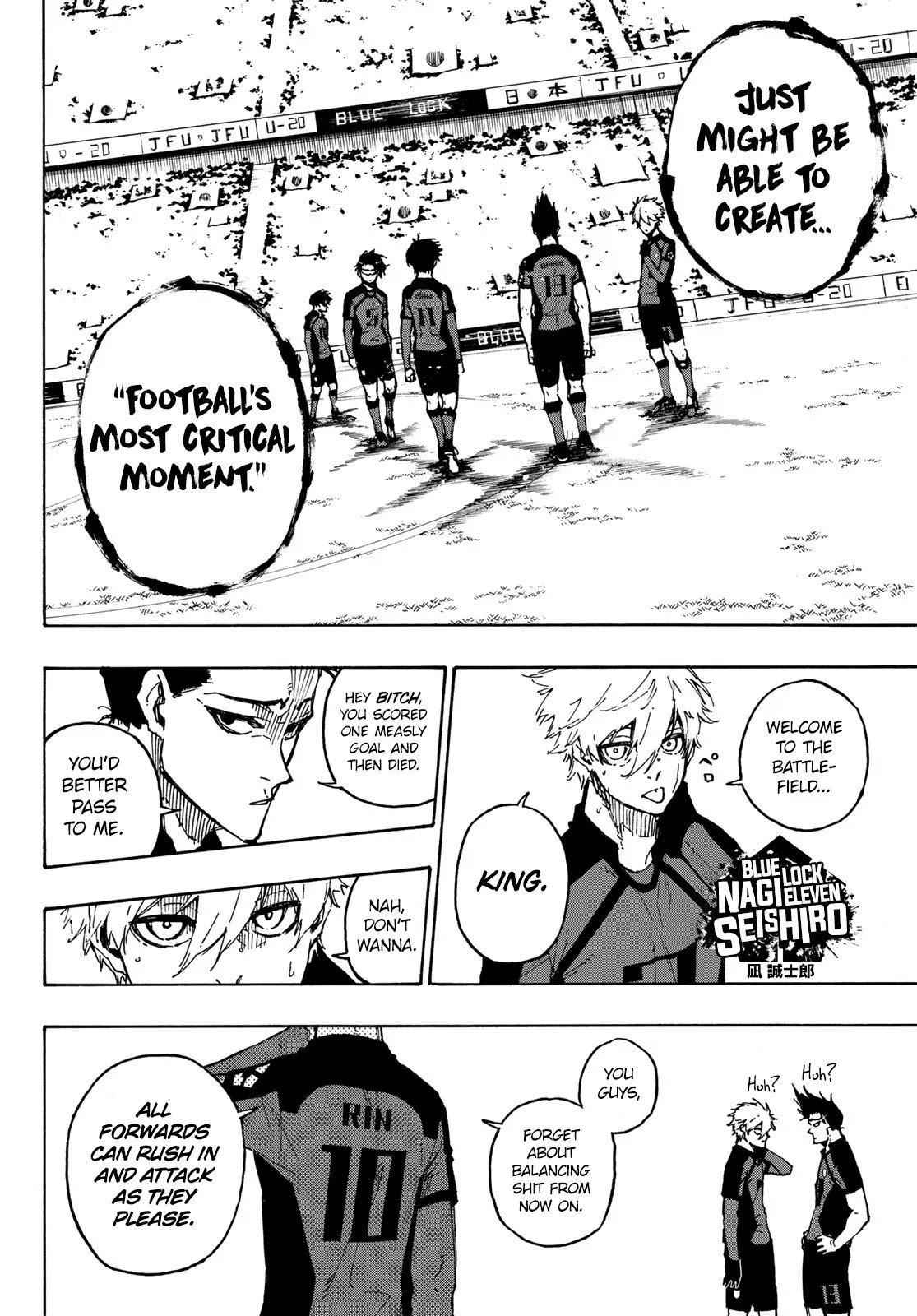 Blue Lock Chapter 132 - Page 6 in English