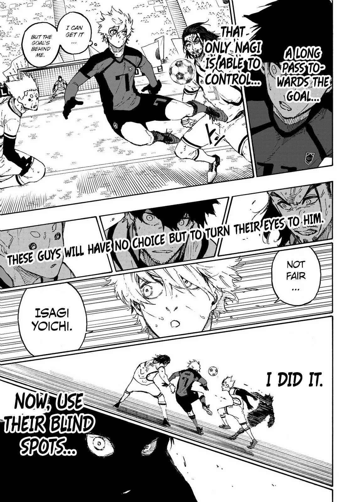 Blue Lock Chapter 136 - Page 13 in English
