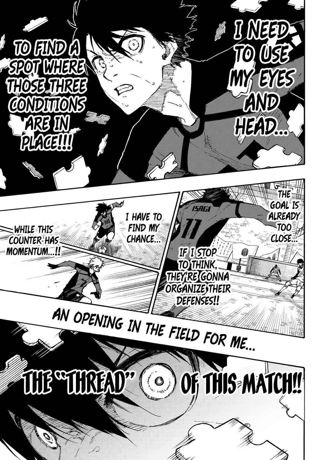 Blue Lock Chapter 136 - Page 9 in English