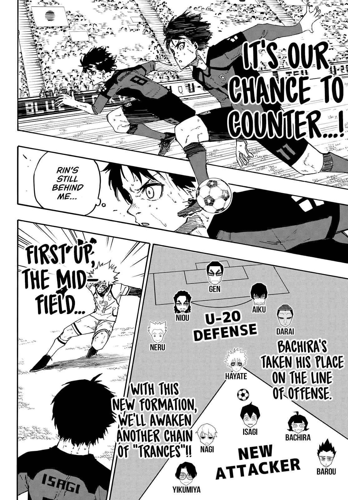 Blue Lock Chapter 141 - Page 3 in English