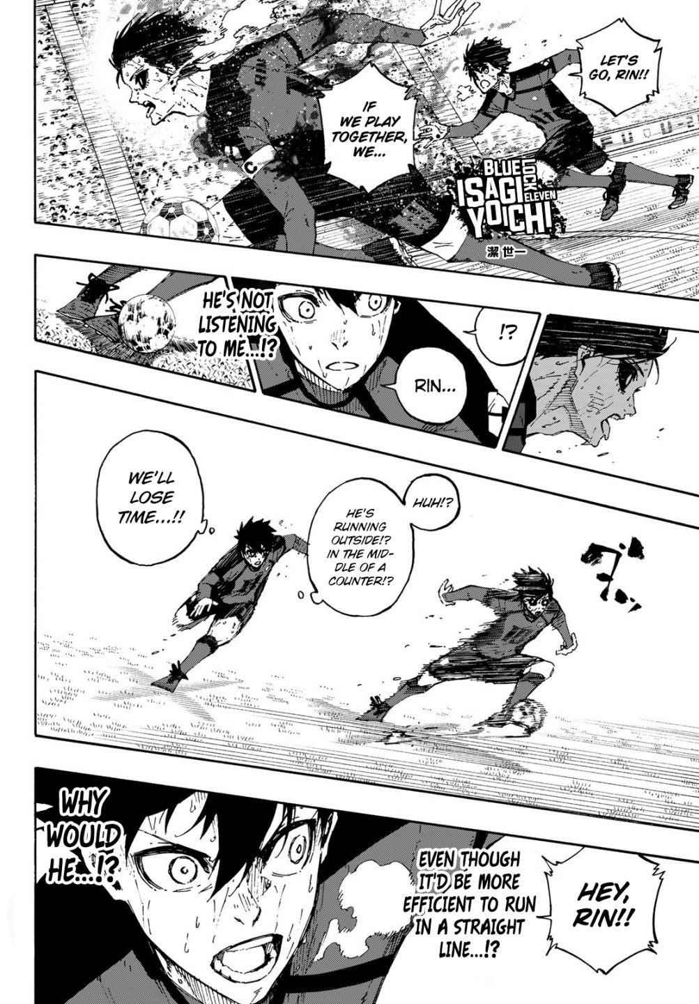 Blue Lock Chapter 144 - Page 8 in English