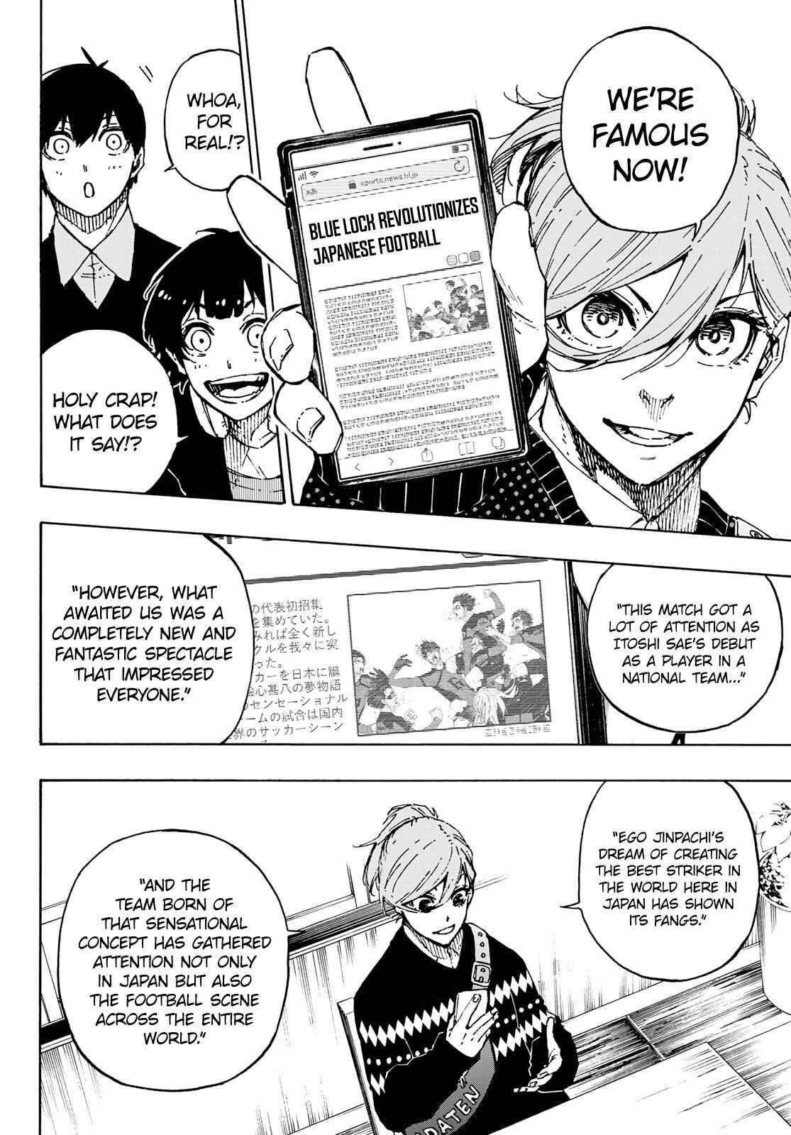 Blue Lock Chapter 150 - Page 6 in English