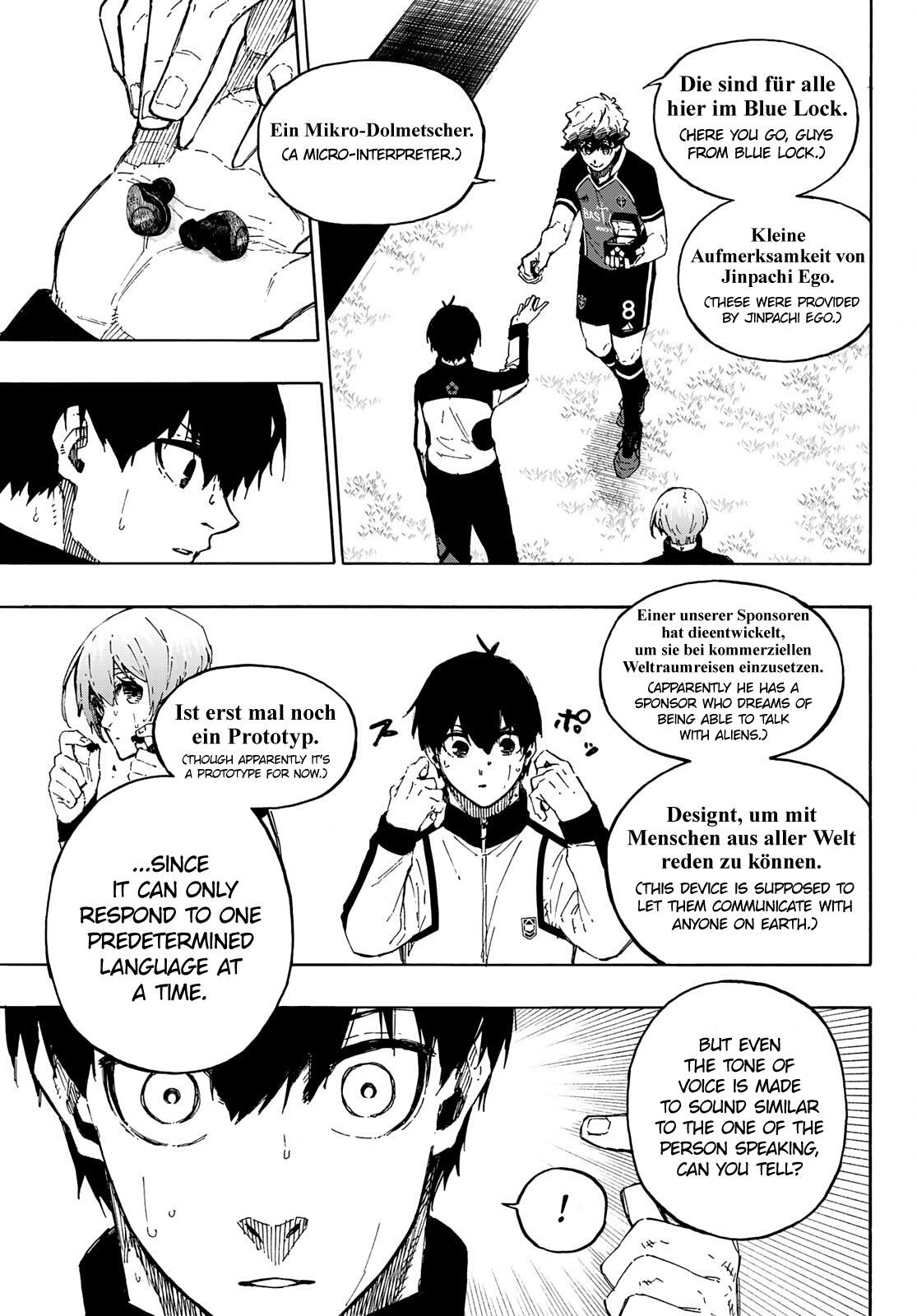 Blue Lock Chapter 157 - Page 3 in English