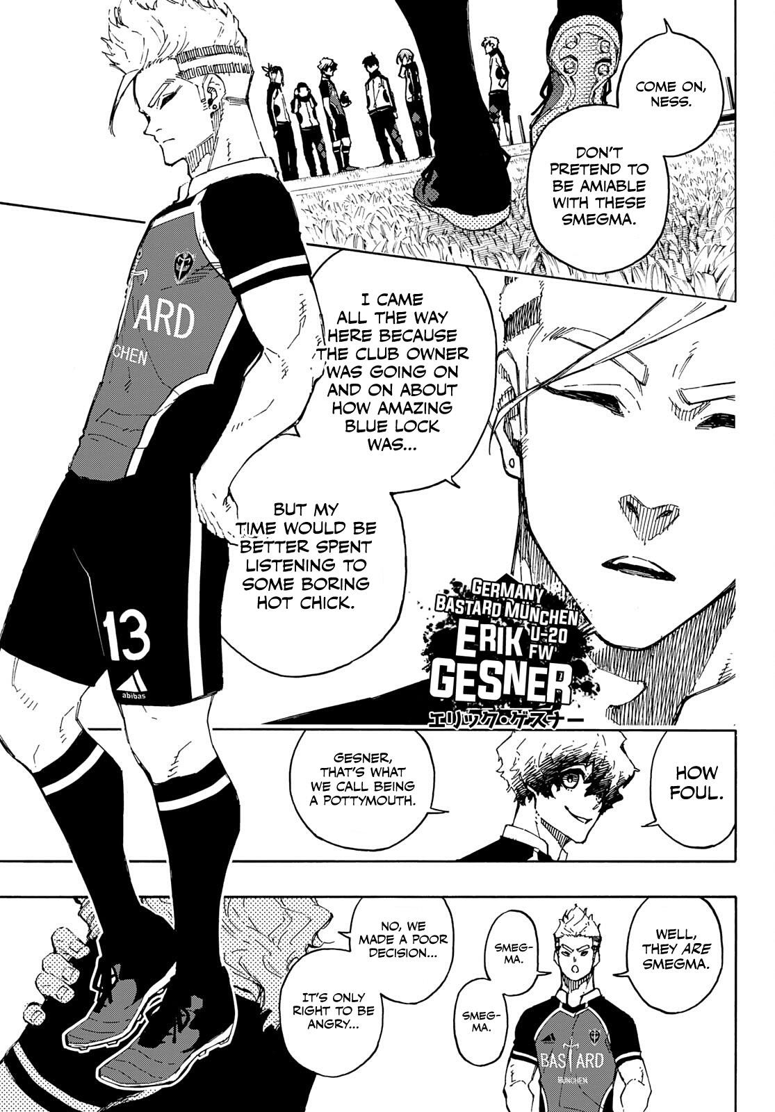 Blue Lock Chapter 157 - Page 5 in English