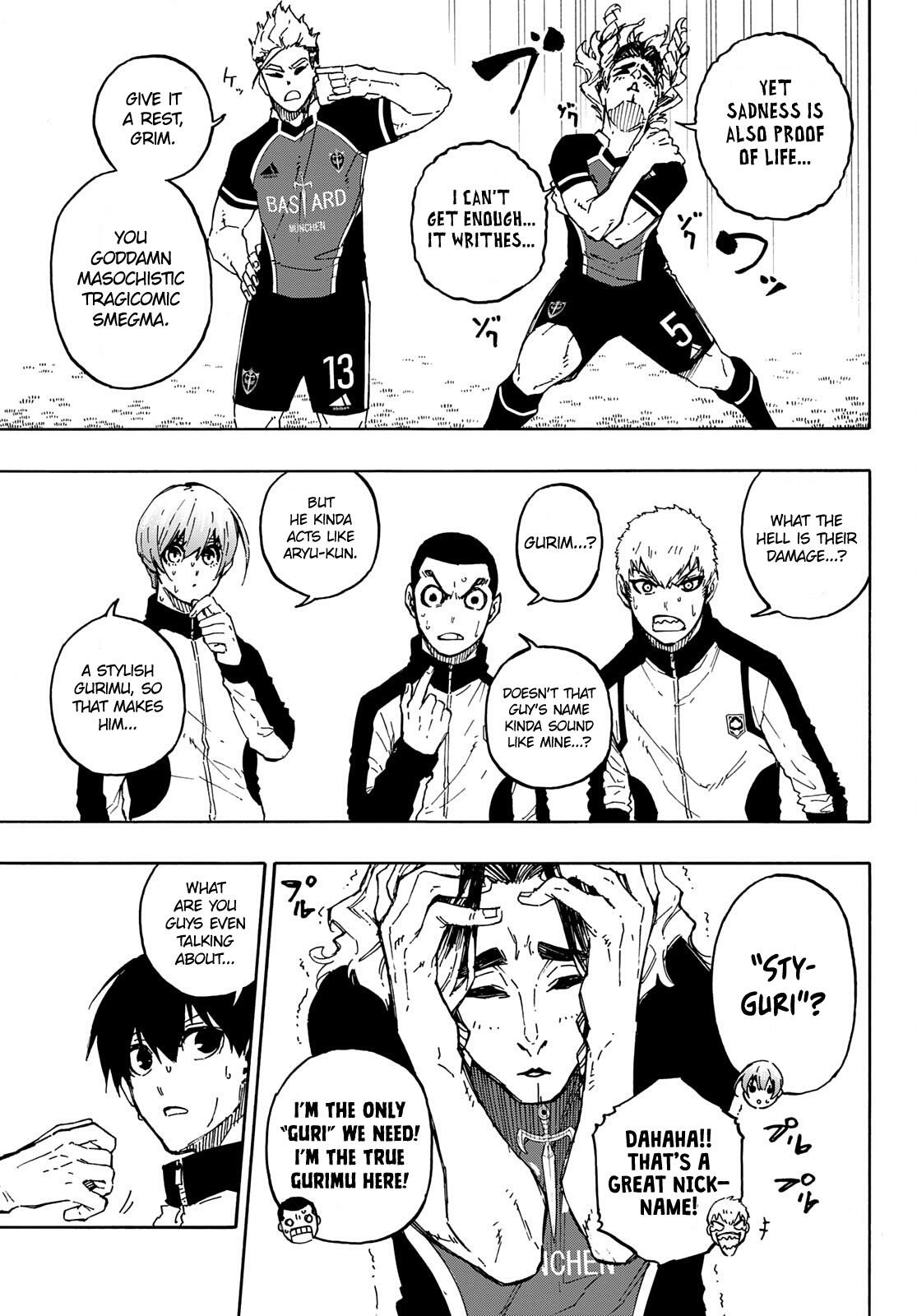 Blue Lock Chapter 157 - Page 7 in English