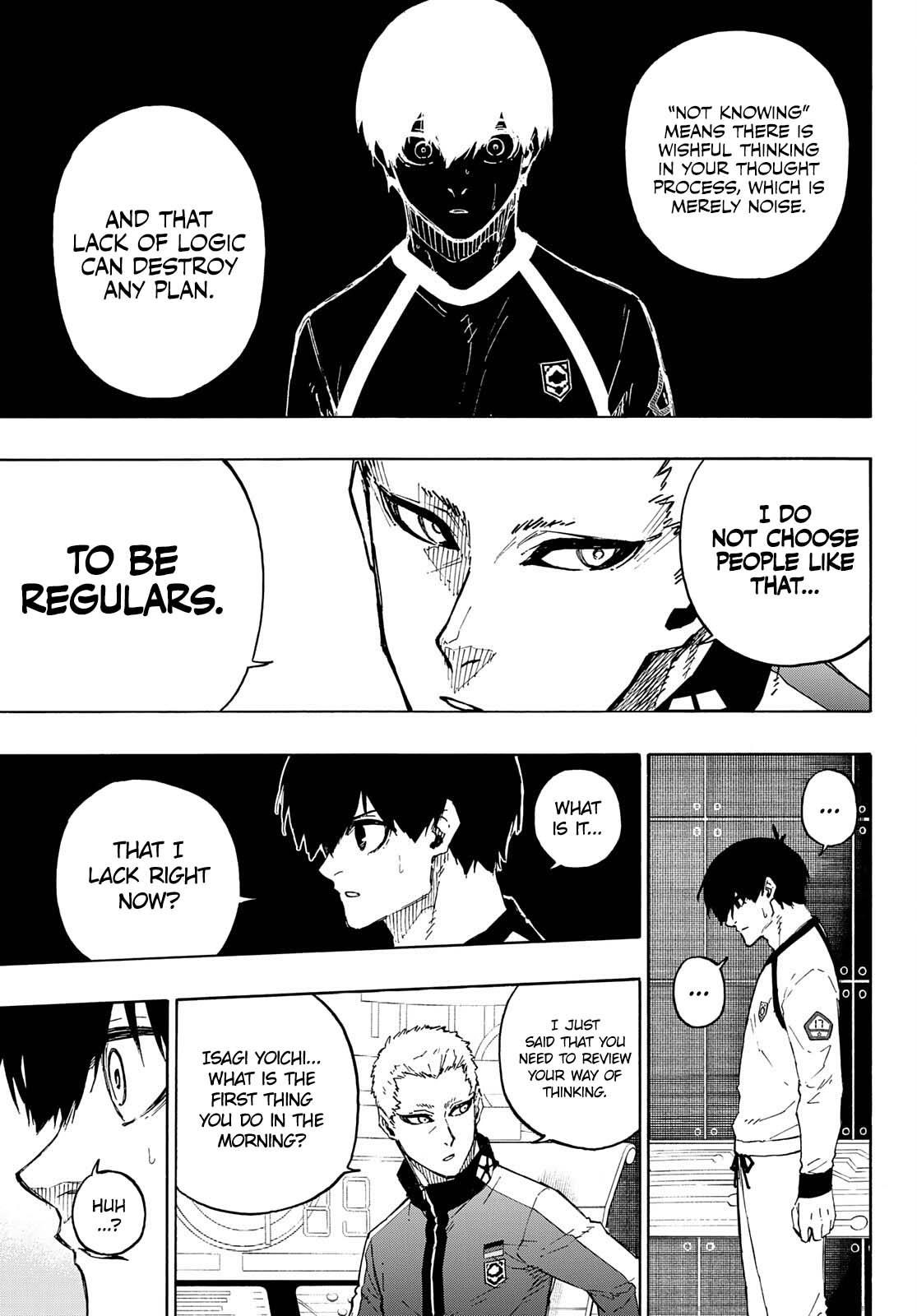 Blue Lock Chapter 158 - Page 13 in English