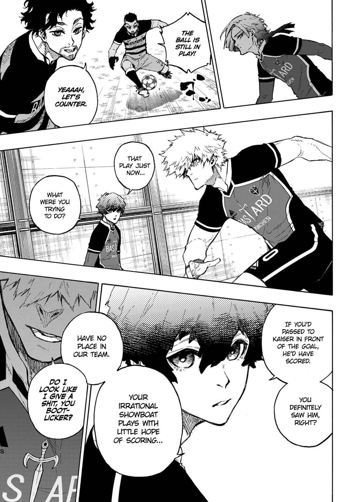 Blue Lock Chapter 159 - Page 15 in English