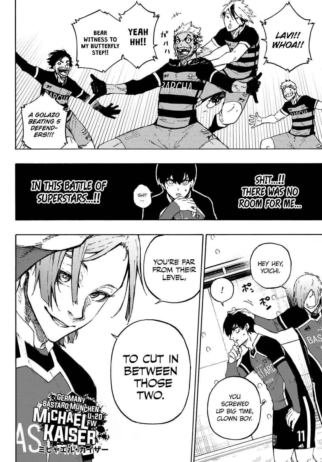 Blue Lock Chapter 164 - Page 14 in English