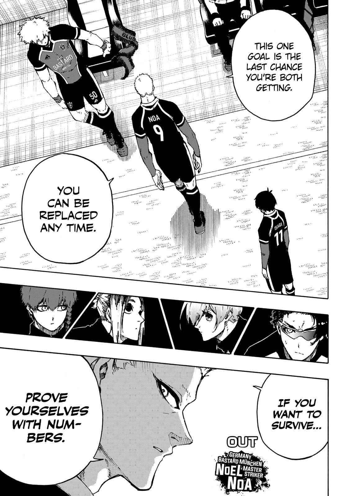 Blue Lock Chapter 165 - Page 17 in English