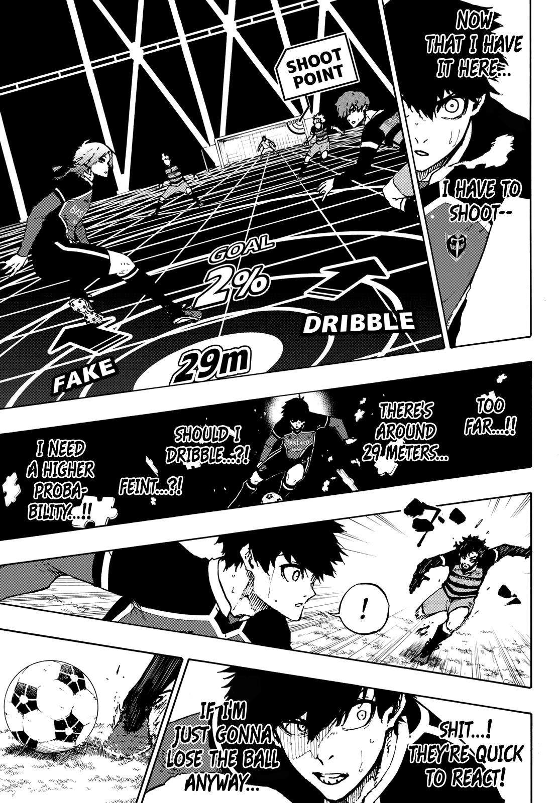 Blue Lock Chapter 166 - Page 13 in English