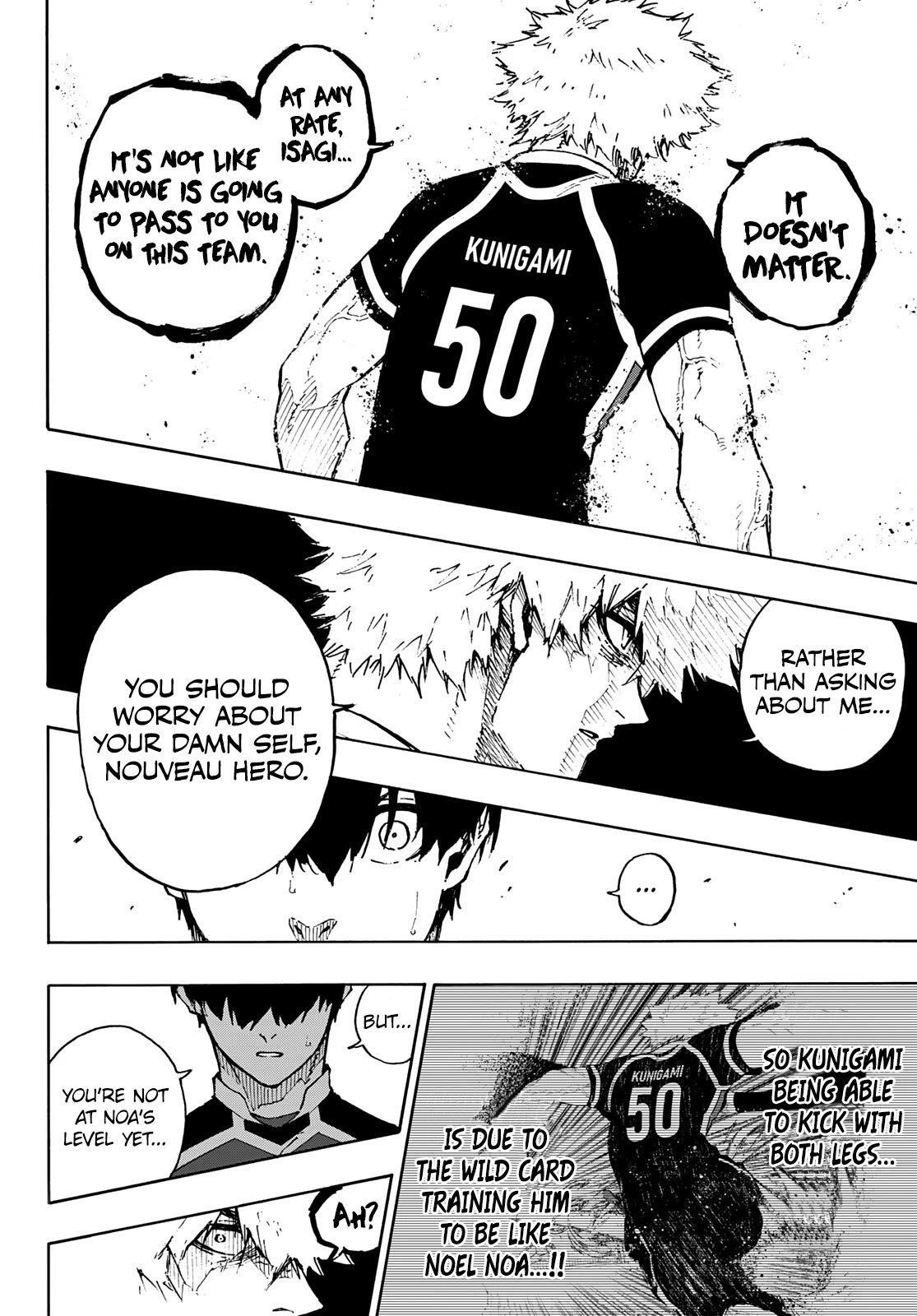 Blue Lock Chapter 166 - Page 4 in English