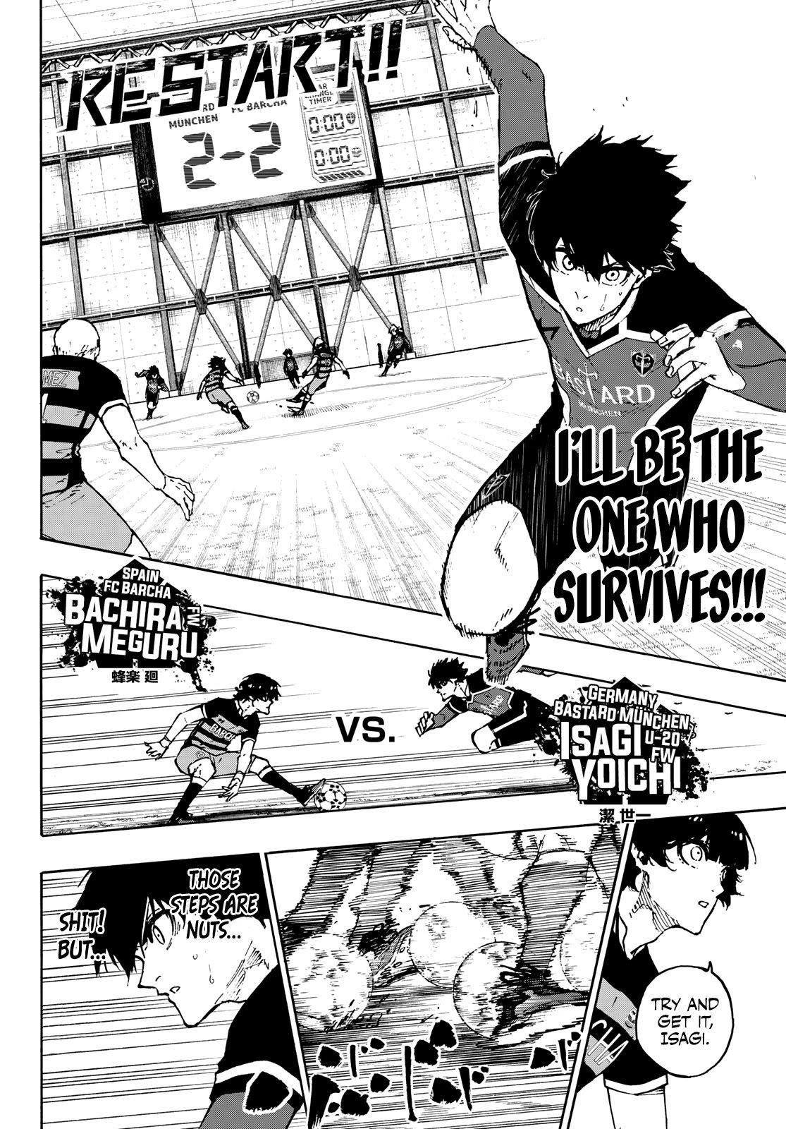 Blue Lock Chapter 166 - Page 6 in English