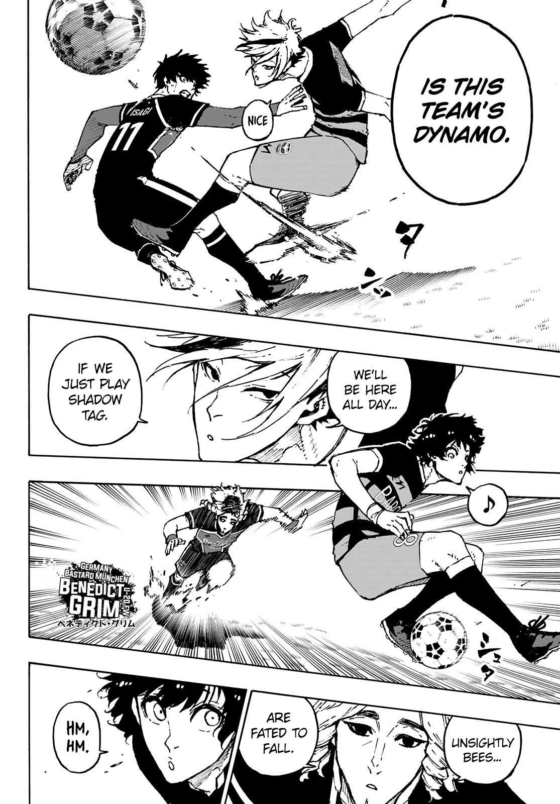 Blue Lock Chapter 166 - Page 8 in English