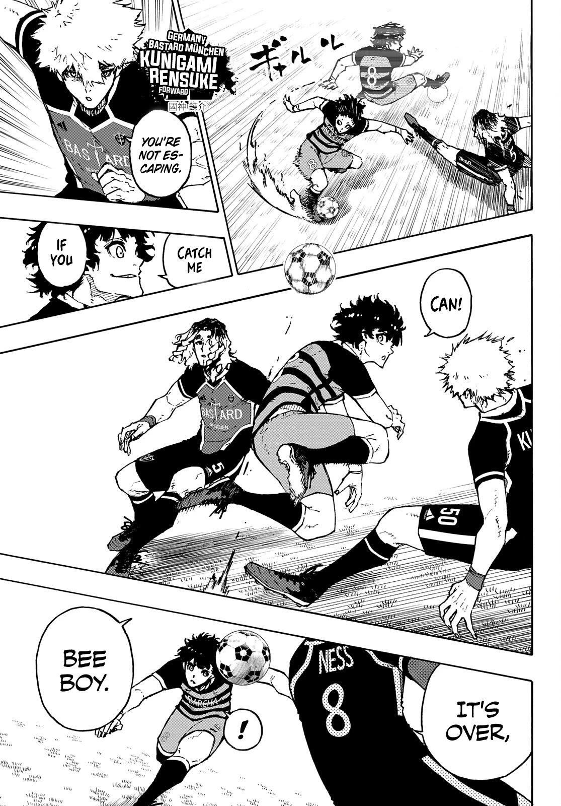 Blue Lock Chapter 166 - Page 9 in English