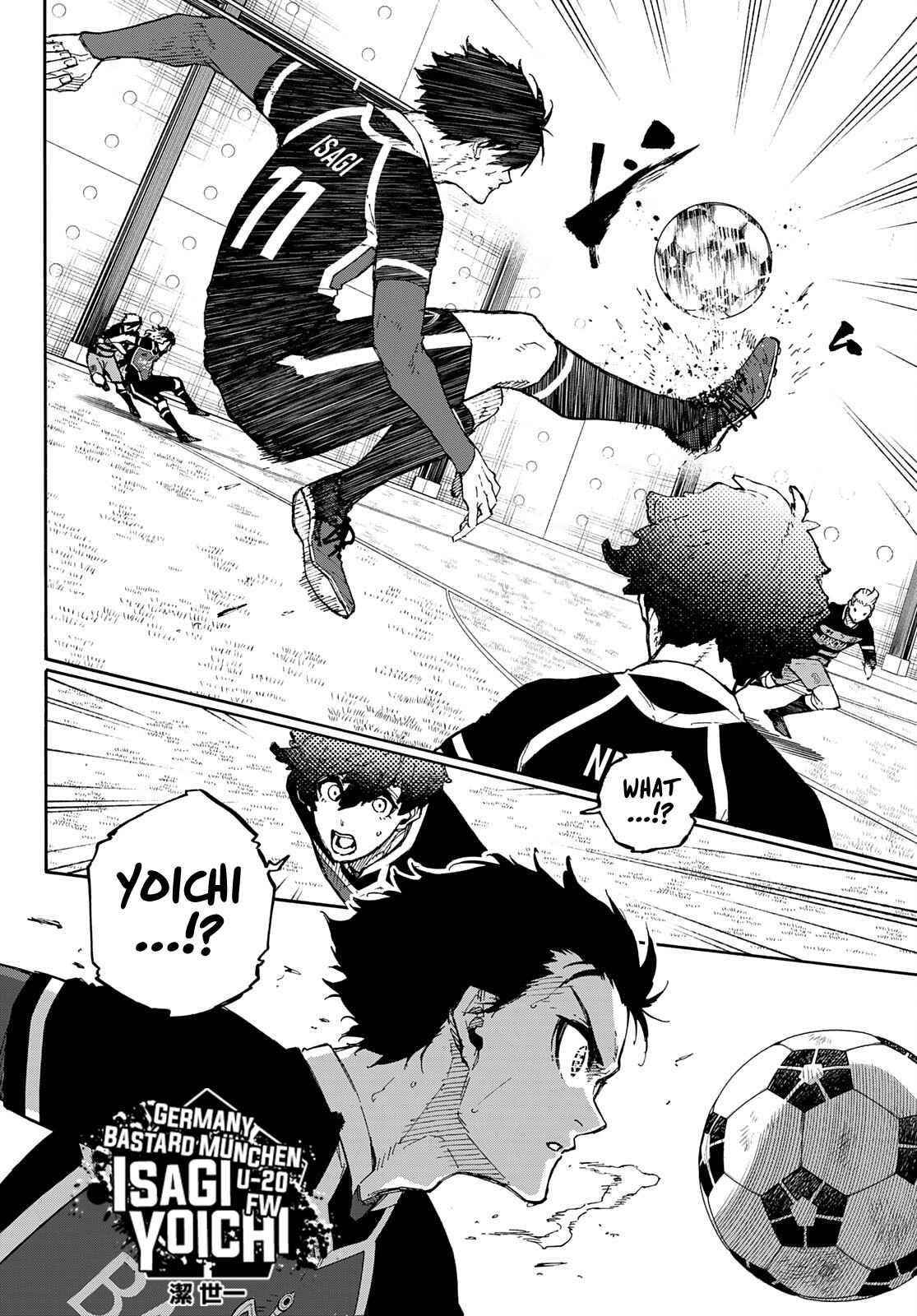 Blue Lock Chapter 167 - Page 4 in English