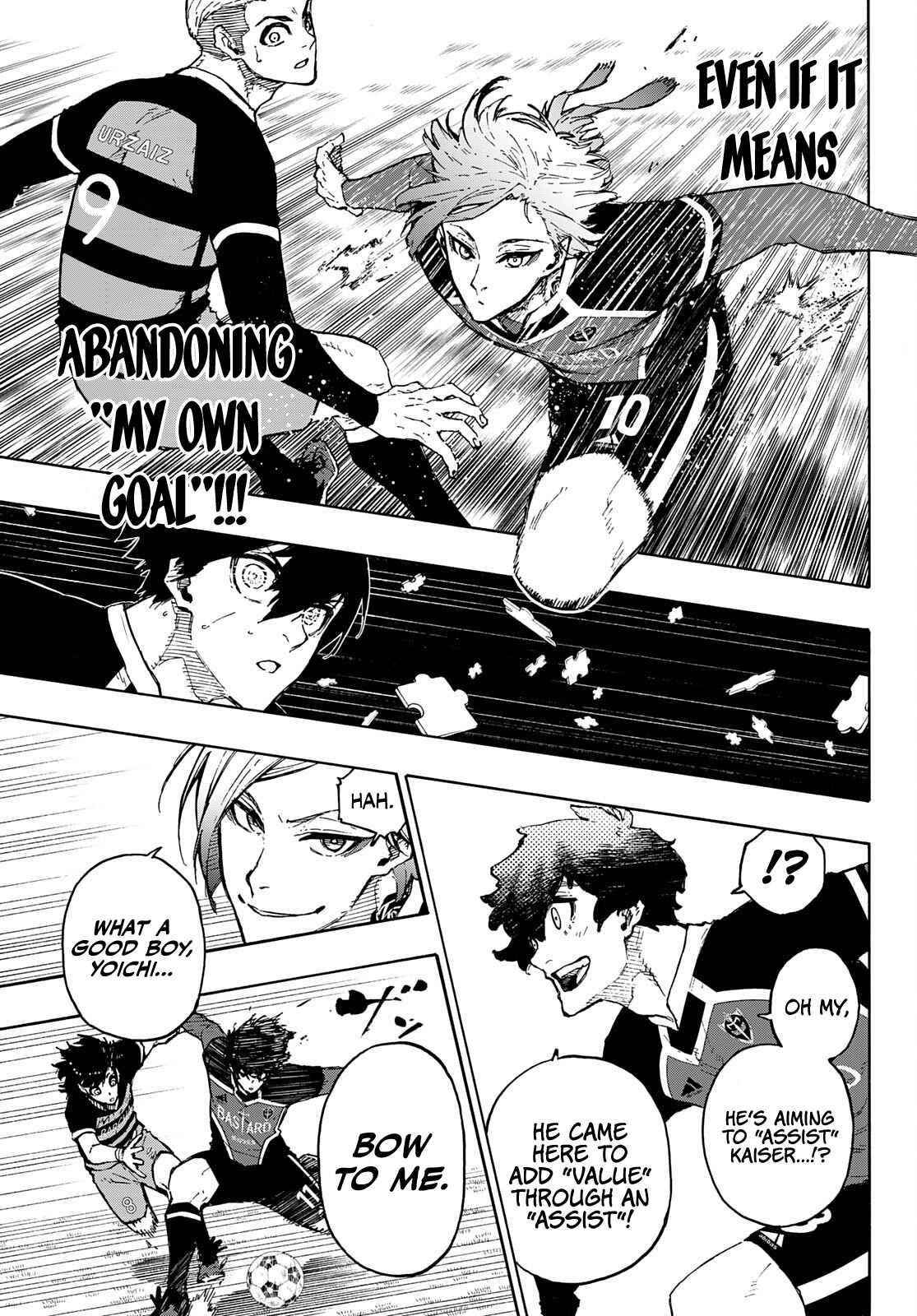 Blue Lock Chapter 167 - Page 7 in English