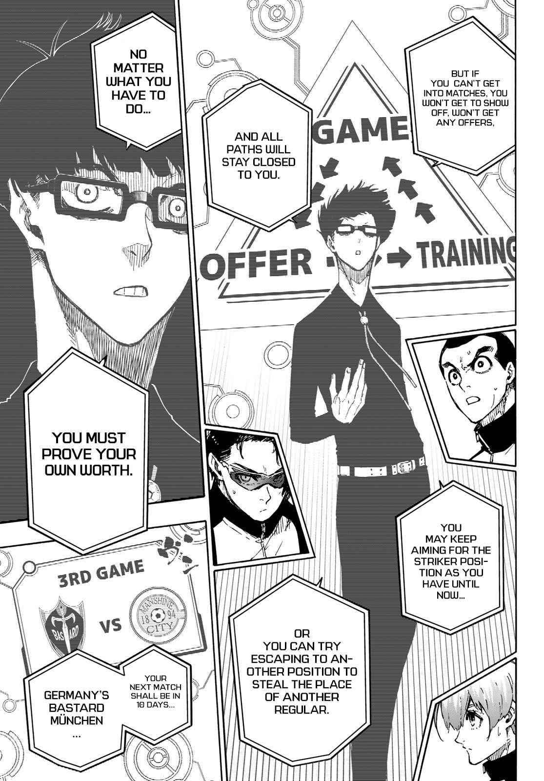 Blue Lock Chapter 169 - Page 17 in English