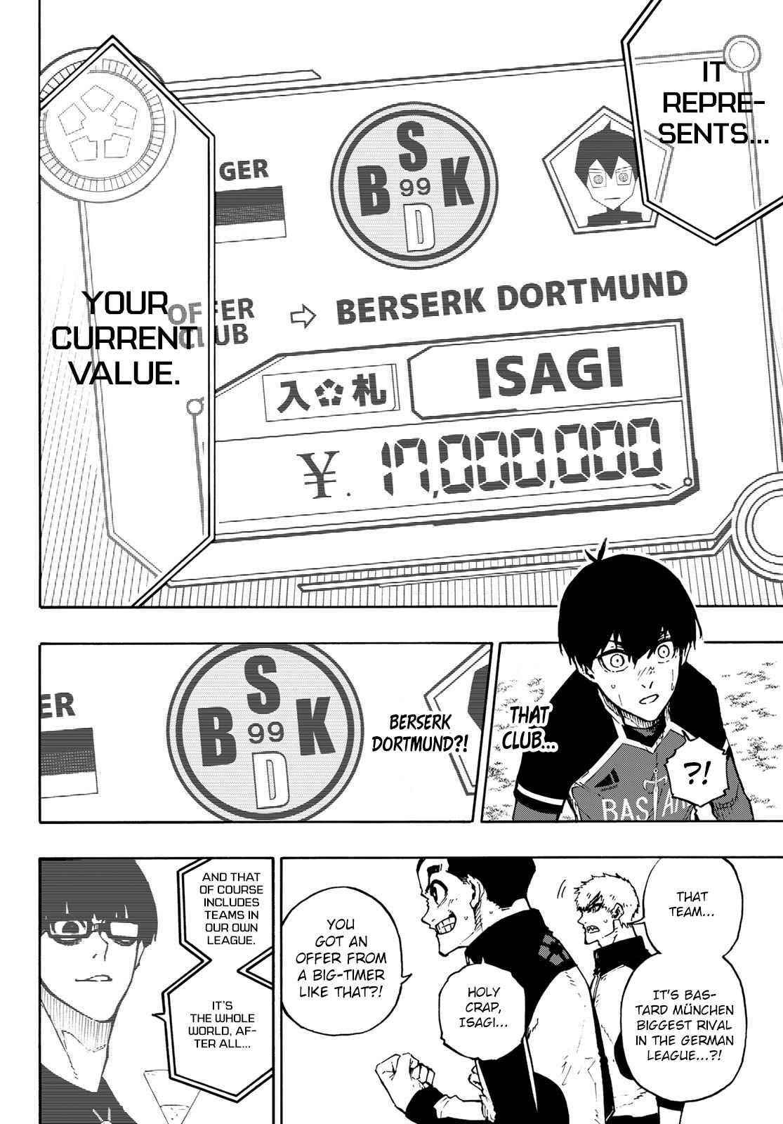 Blue Lock Chapter 169 - Page 3 in English