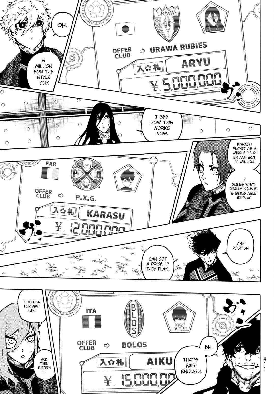 Blue Lock Chapter 170 - Page 15 in English