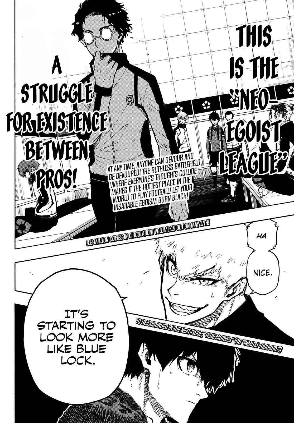 Blue Lock Chapter 171 - Page 19 in English
