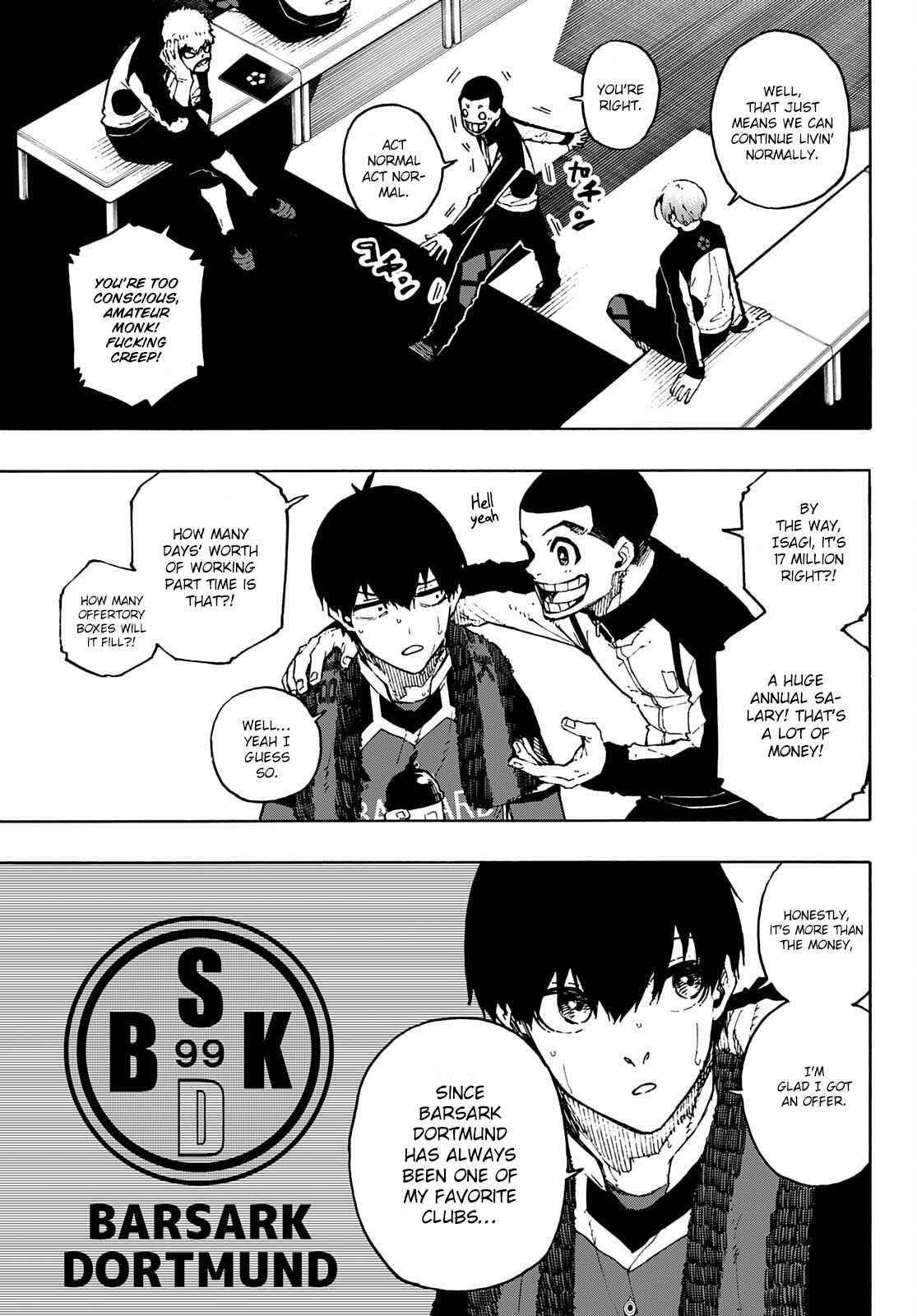 Blue Lock Chapter 171 - Page 3 in English