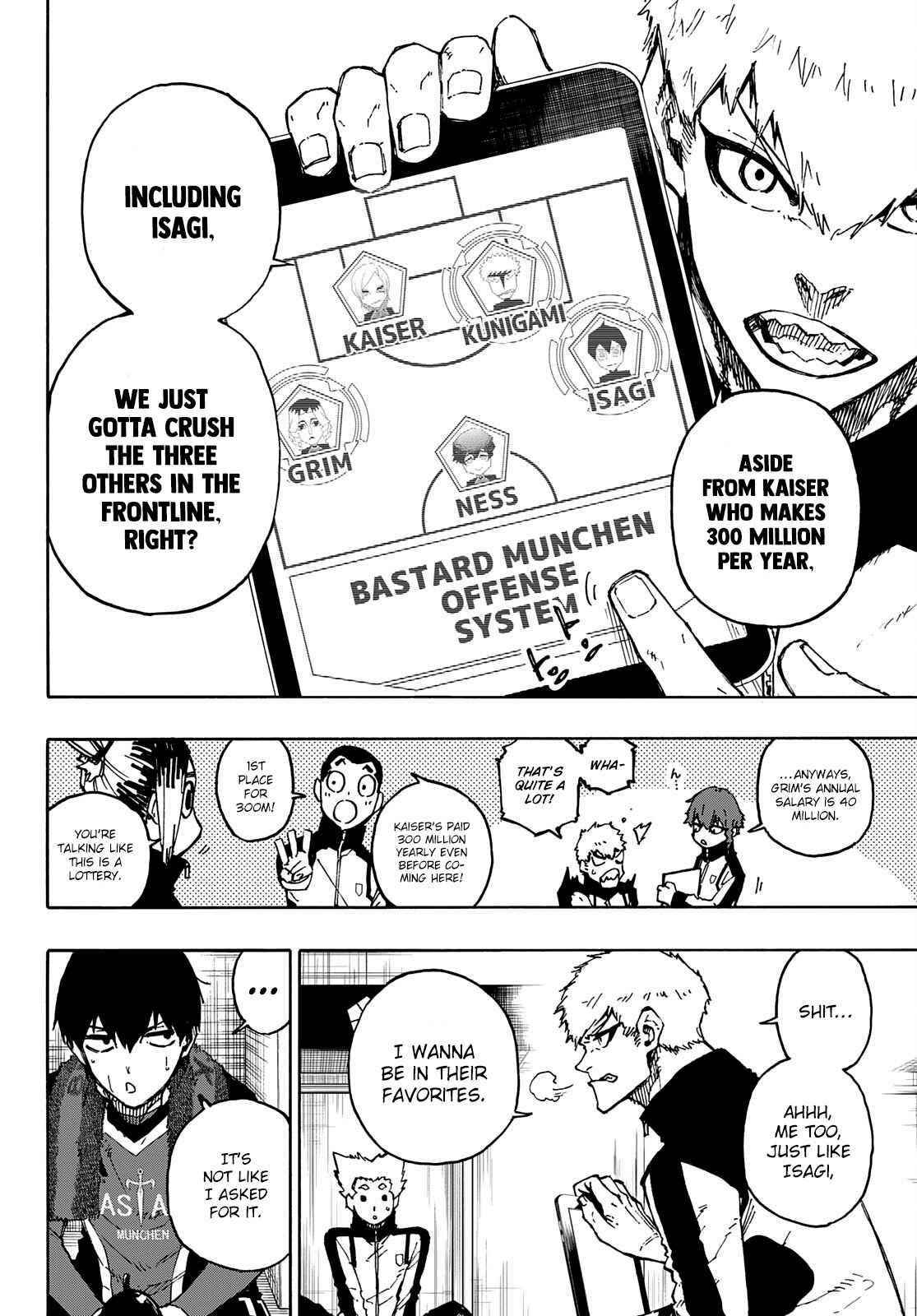 Blue Lock Chapter 171 - Page 6 in English