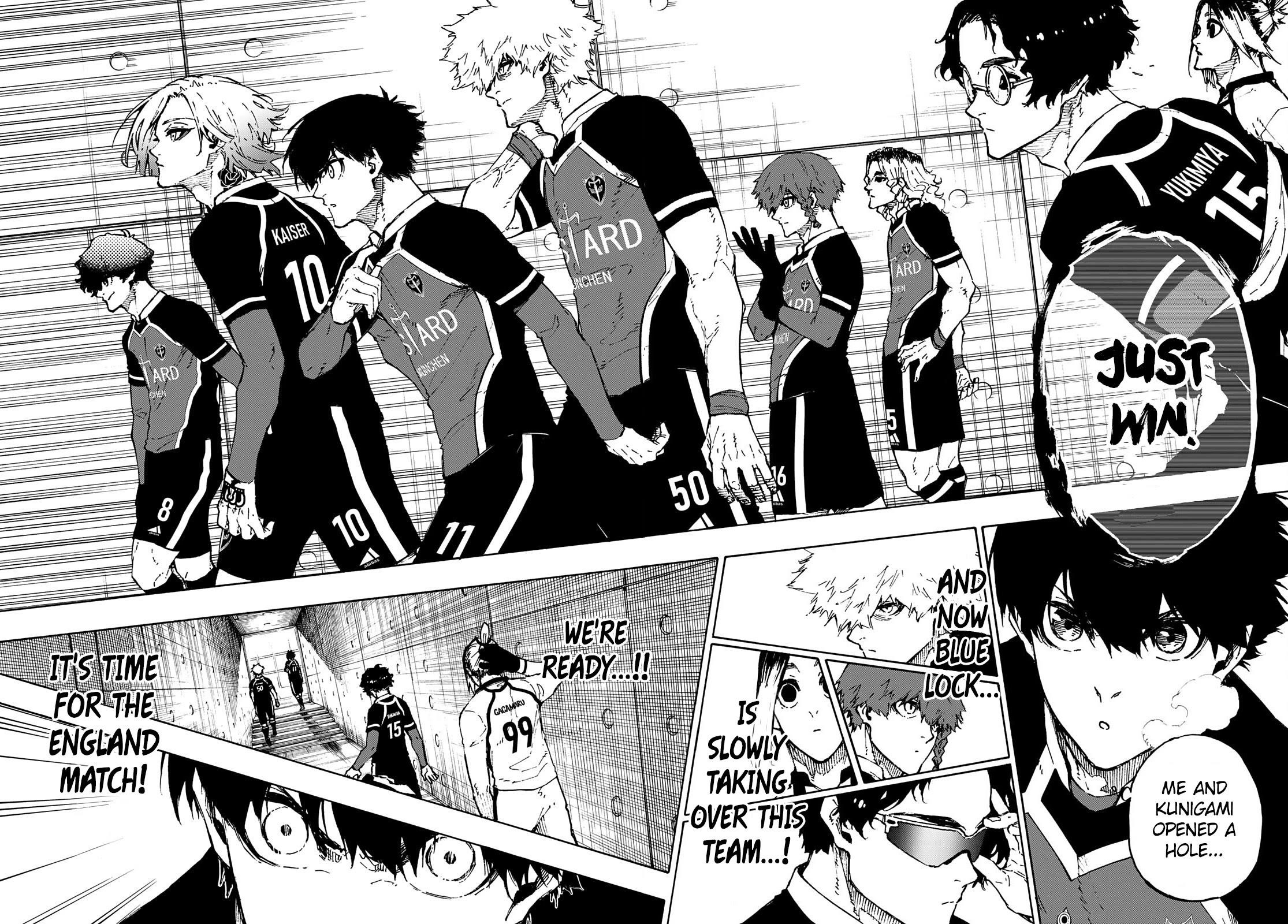 Blue Lock Chapter 173 - Page 12 in English