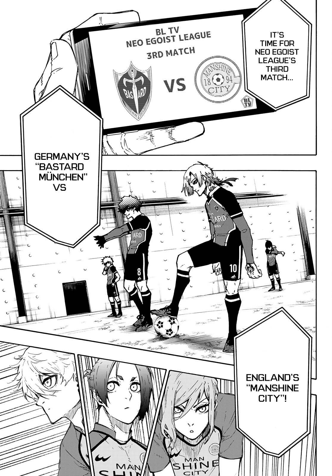 Blue Lock Chapter 174 - Page 3 in English