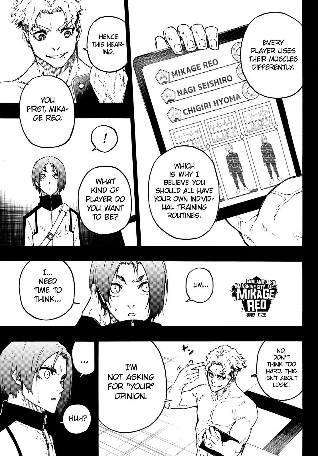 Blue Lock Chapter 175 - Page 5 in English
