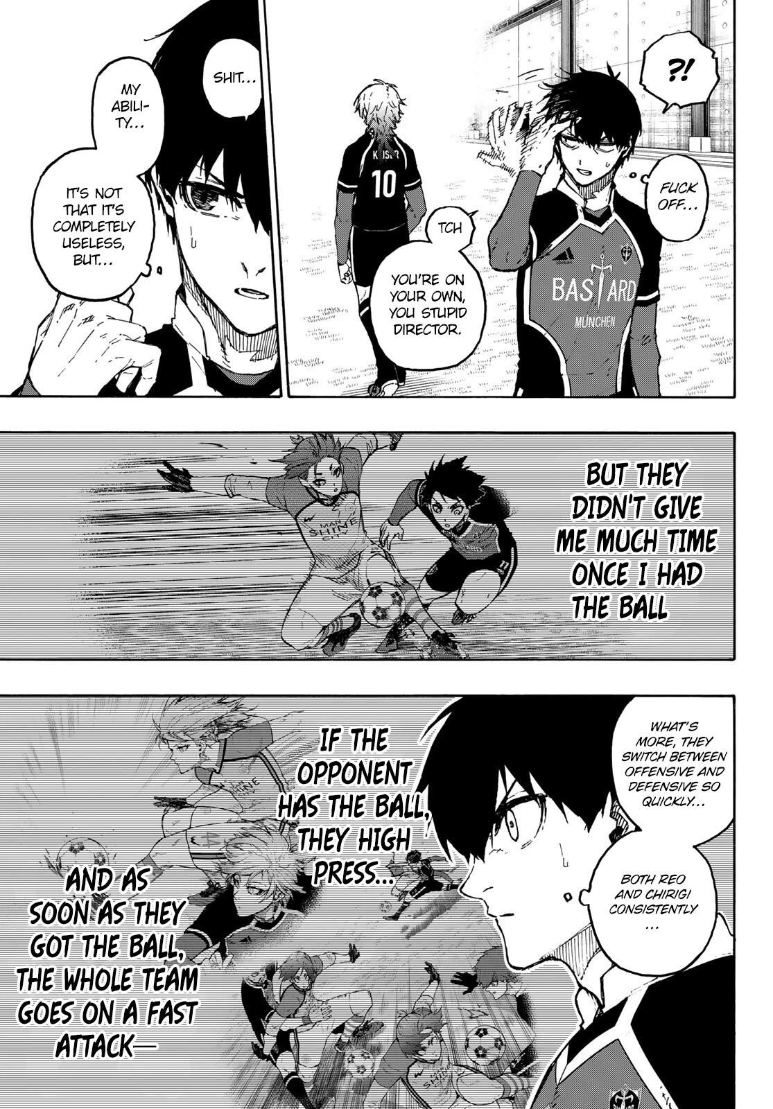 Blue Lock Chapter 177 - Page 9 in English