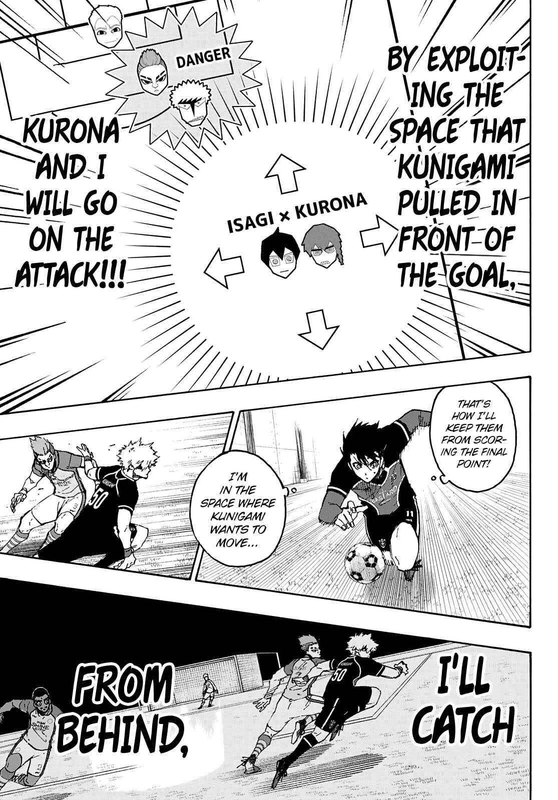 Blue Lock Chapter 178 - Page 3 in English