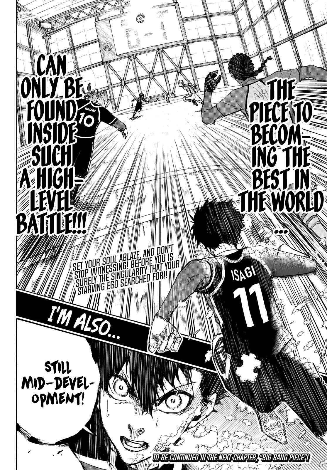Blue Lock Chapter 180 - Page 19 in English