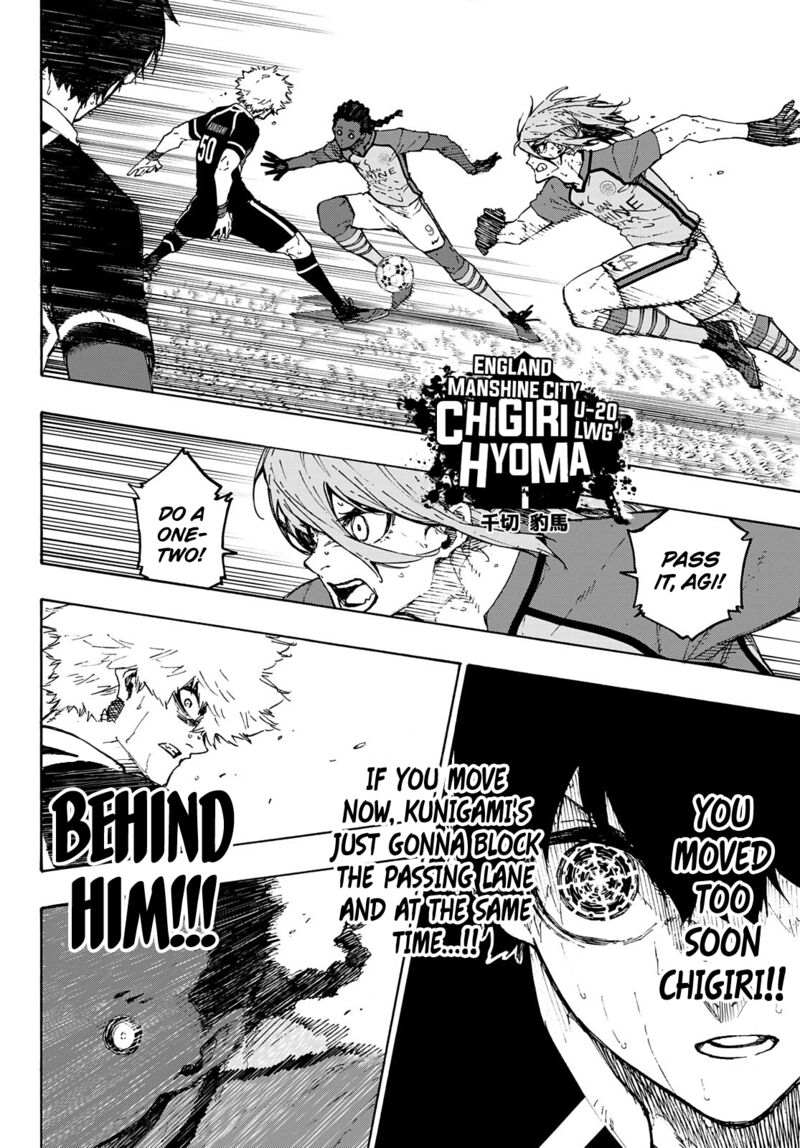 Blue Lock Chapter 188 - Page 6 in English