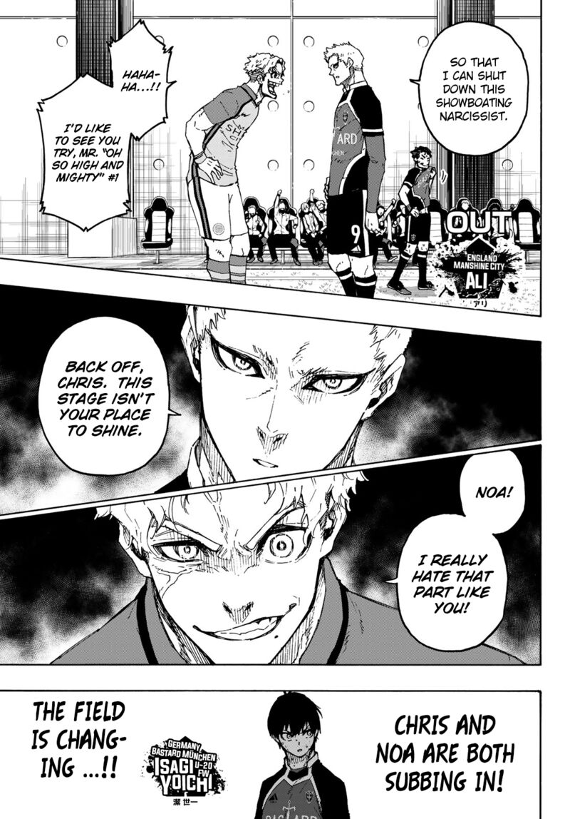 Blue Lock Chapter 192 - Page 9 in English