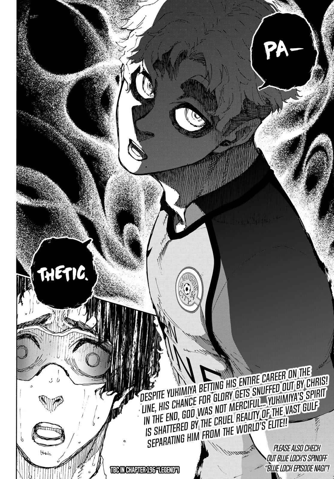 Blue Lock Chapter 195 - Page 19 in English