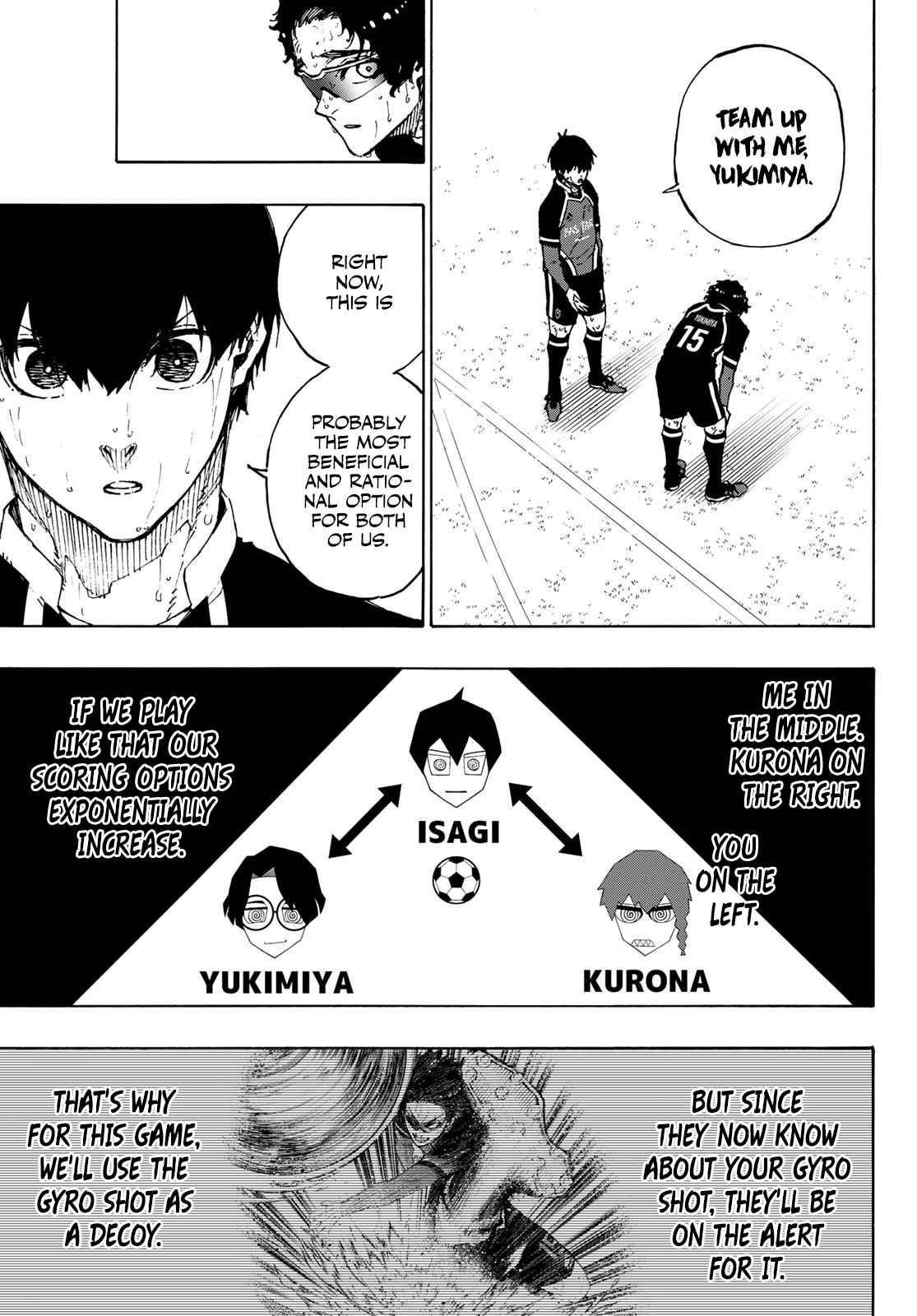 Blue Lock Chapter 196 - Page 12 in English