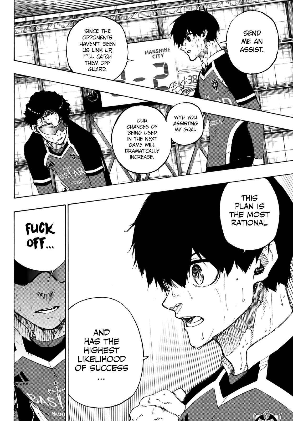 Blue Lock Chapter 196 - Page 13 in English