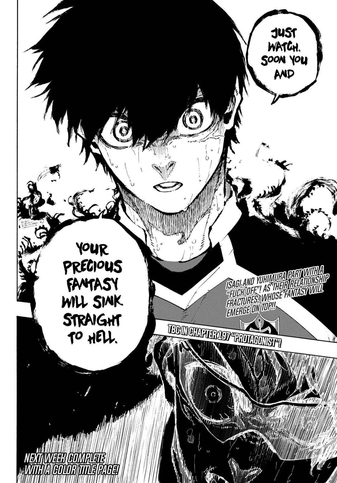 Blue Lock Chapter 196 - Page 18 in English