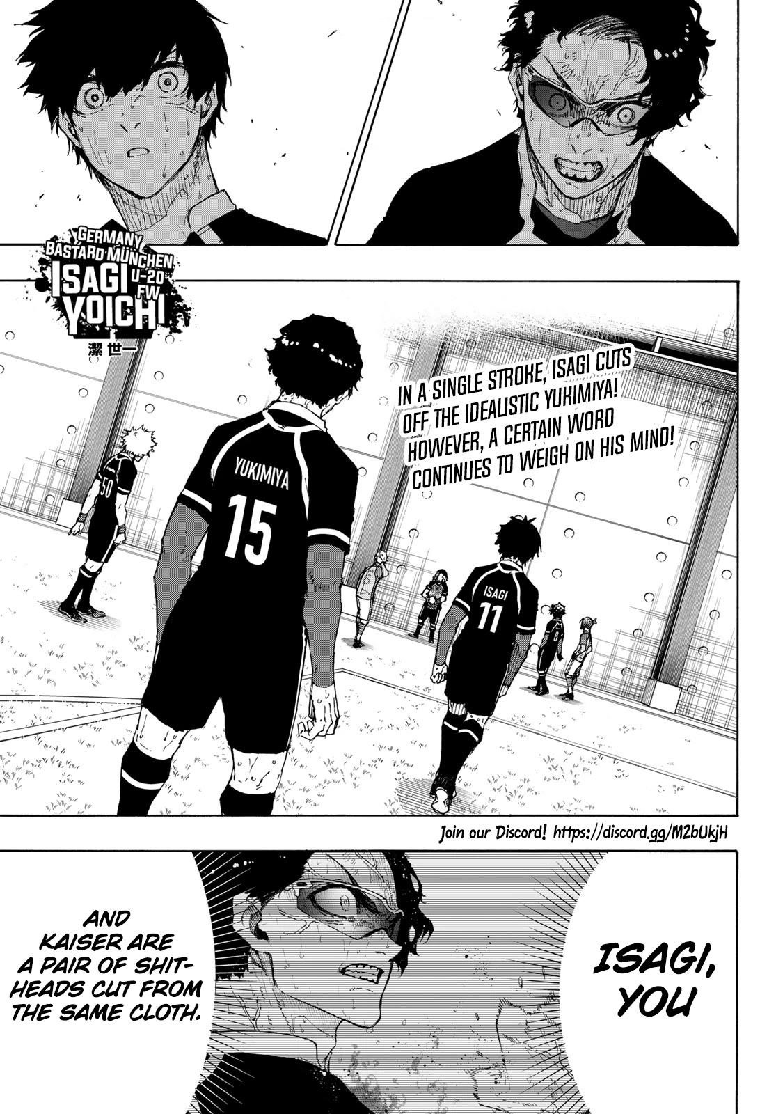Blue Lock Chapter 197 - Page 3 in English