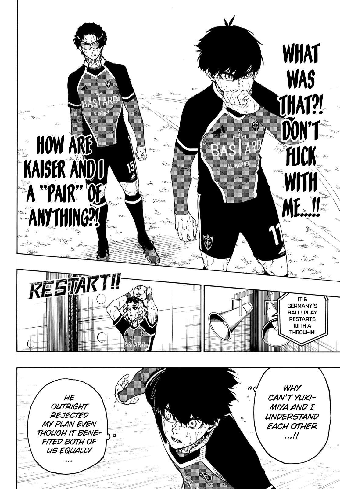 Blue Lock Chapter 197 - Page 4 in English