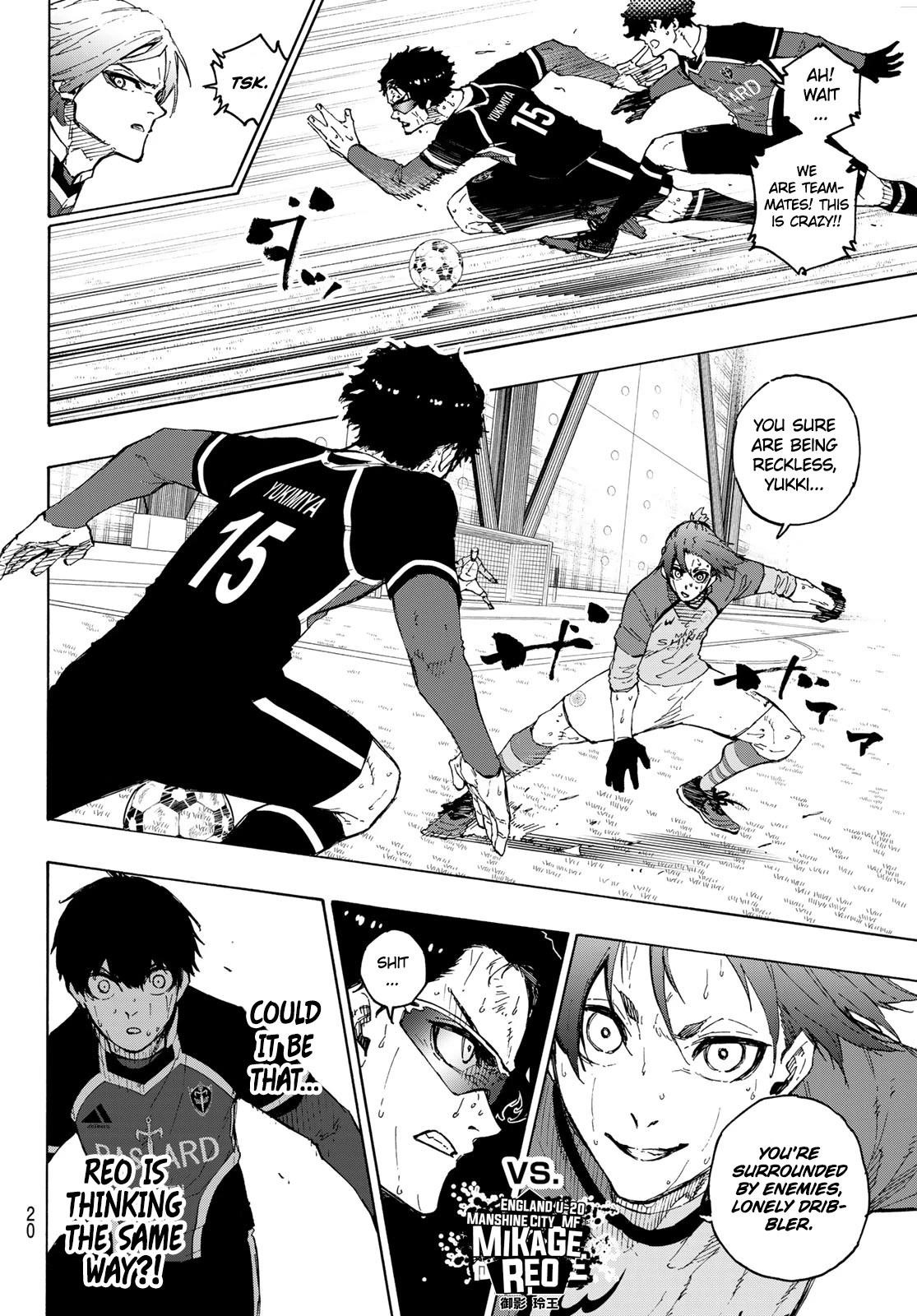 Blue Lock Chapter 197 - Page 8 in English