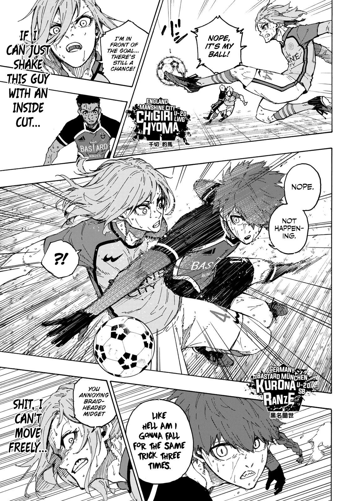 Blue Lock Chapter 198 - Page 7 in English
