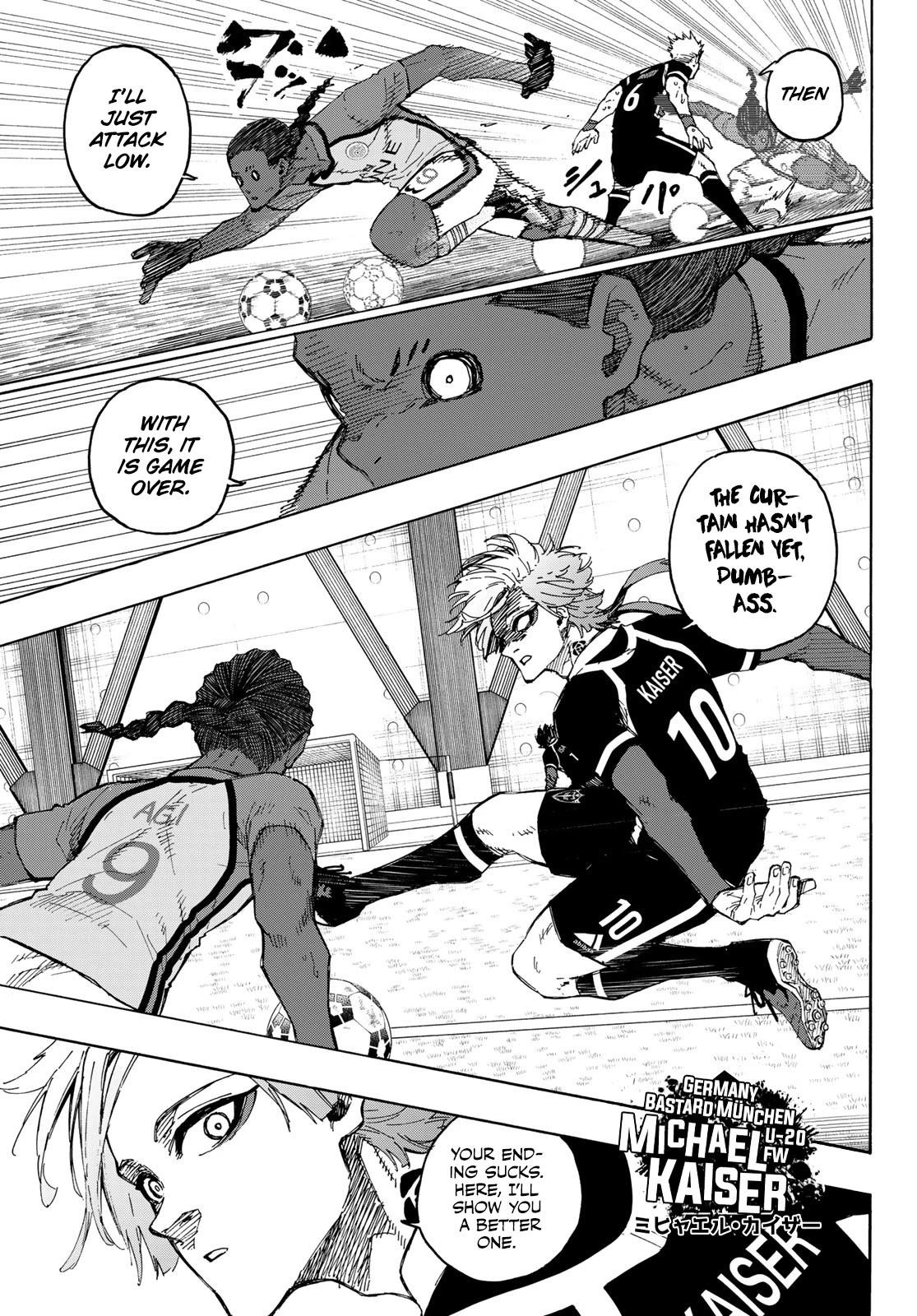 Blue Lock Chapter 198 - Page 9 in English
