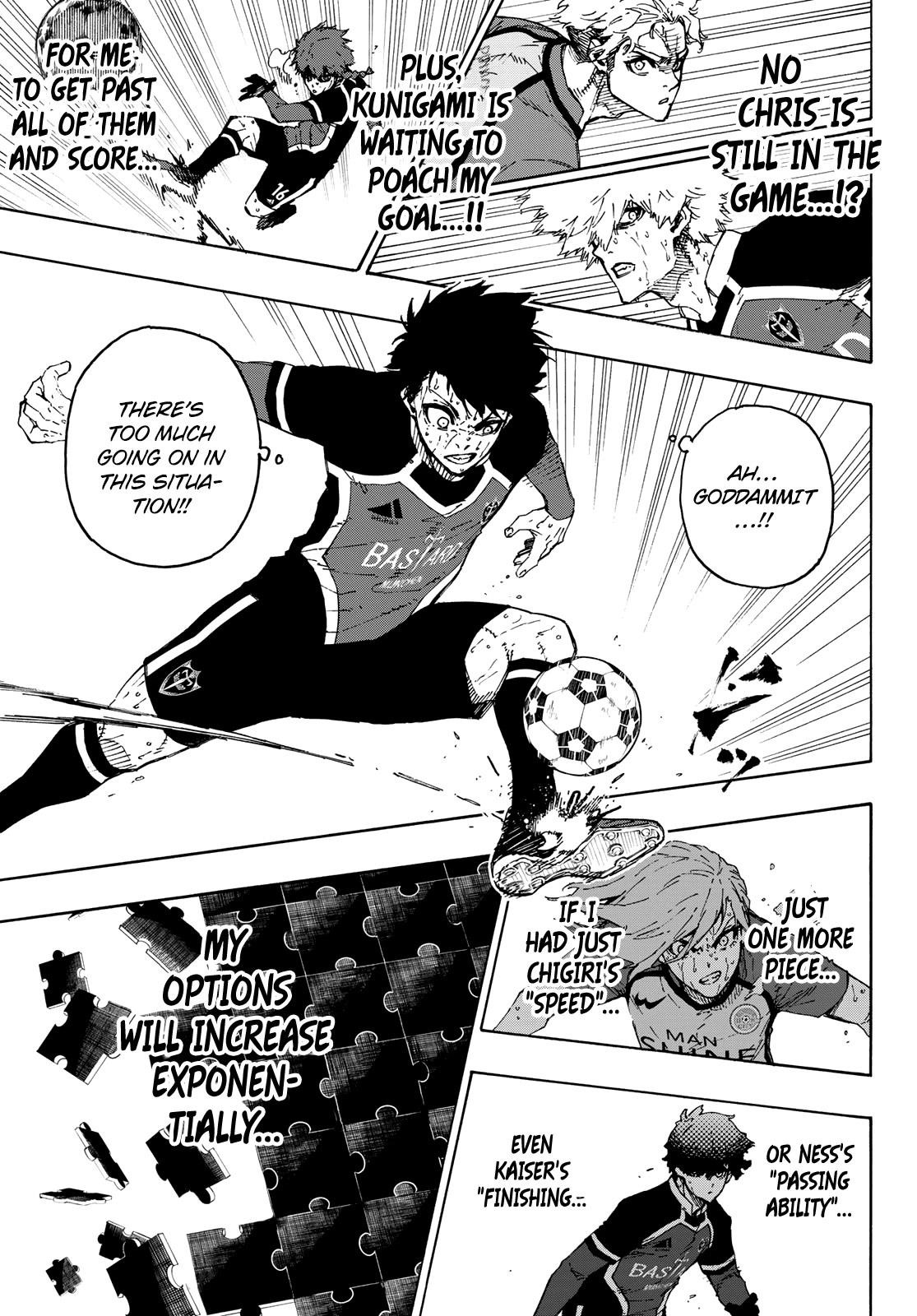 Blue Lock Chapter 199 - Page 5 in English