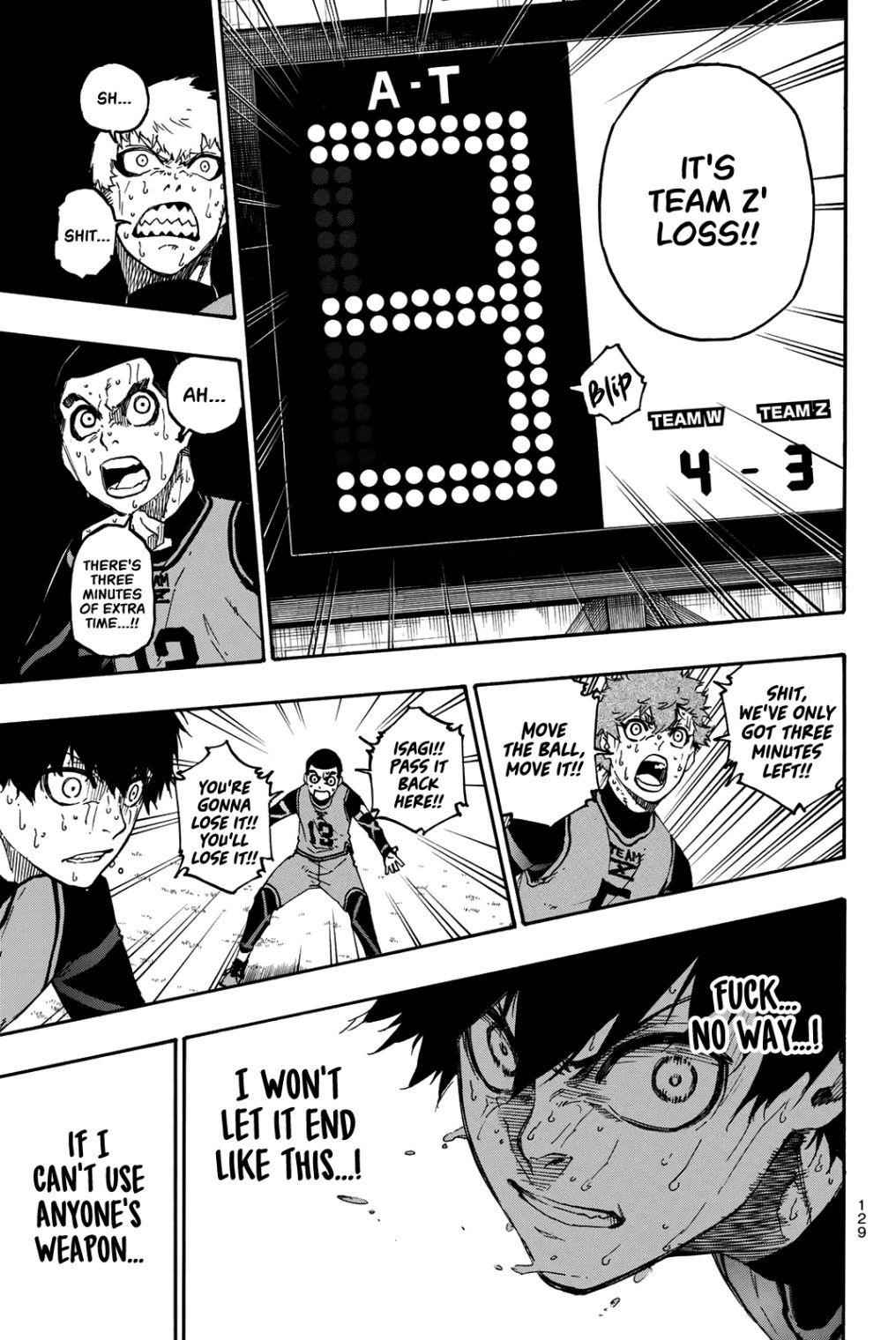 Blue Lock Chapter 20 - Page 6 in English