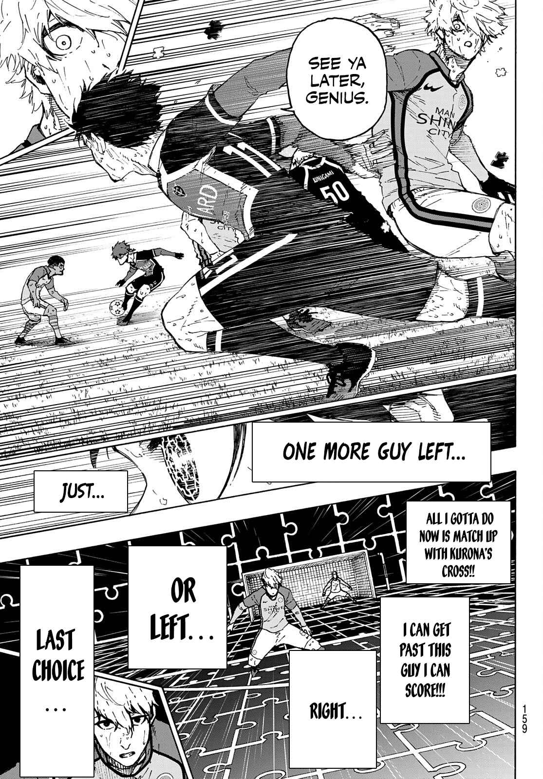 Blue Lock Chapter 201 - Page 9 in English
