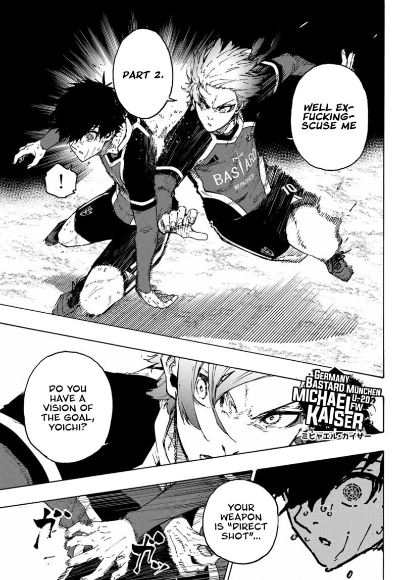 Blue Lock Chapter 202 - Page 3 in English