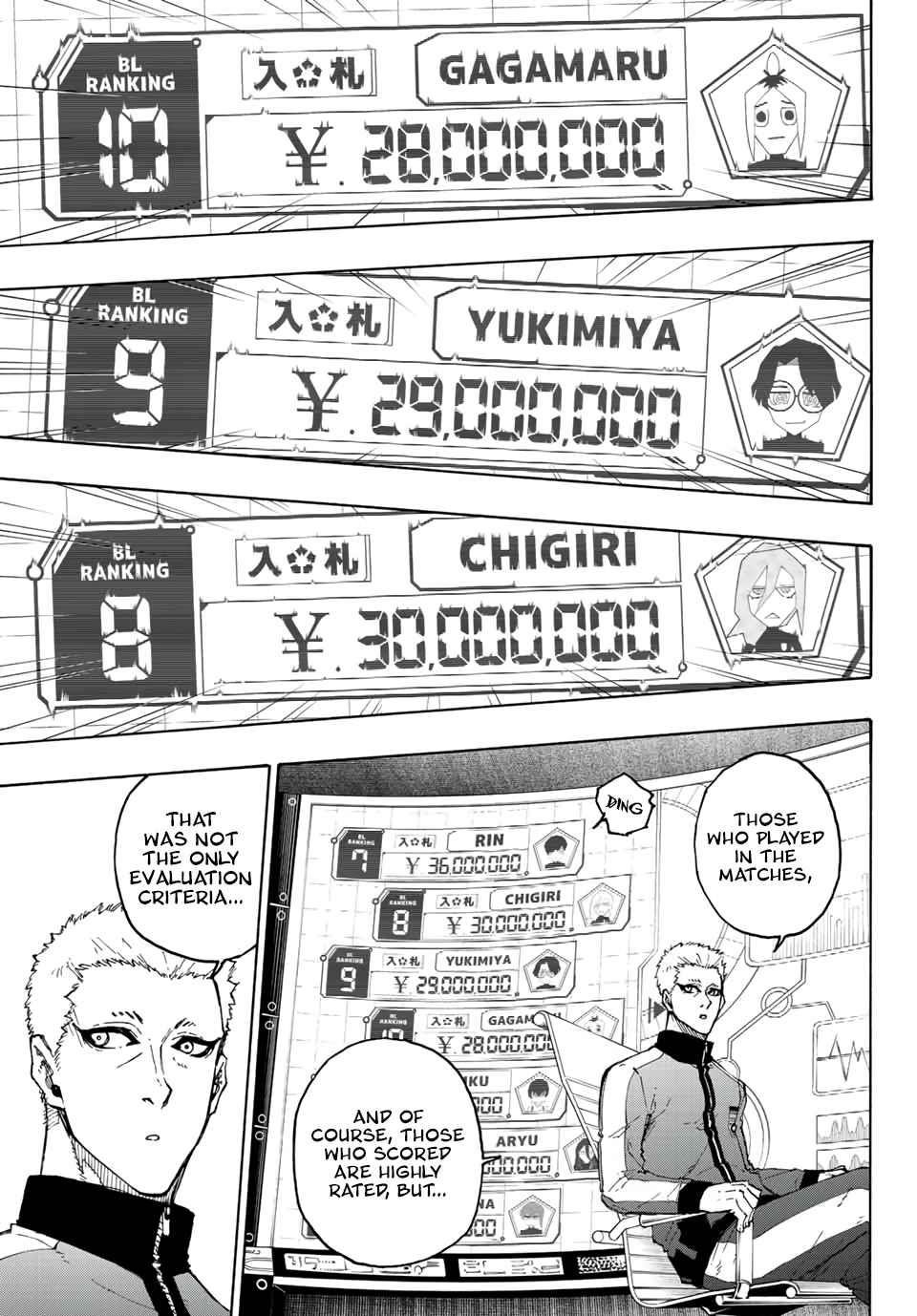 Blue Lock Chapter 204 - Page 11 in English