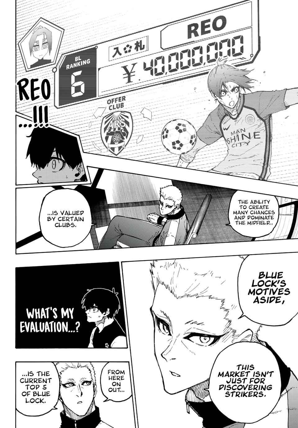 Blue Lock Chapter 204 - Page 12 in English